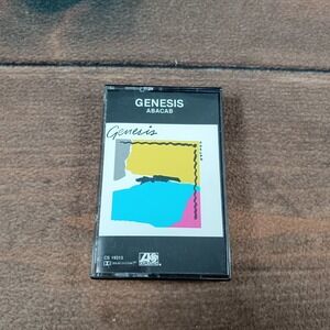 Genesis Abacab Cassette Tape 1981 Atlantic Records CS 19313